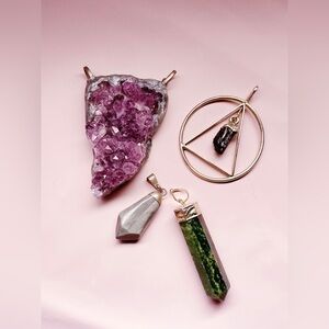 Crystal pendants bundle